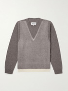 Maison Margiela - Fused Brushed Virgin Wool Sweater - Neutrals