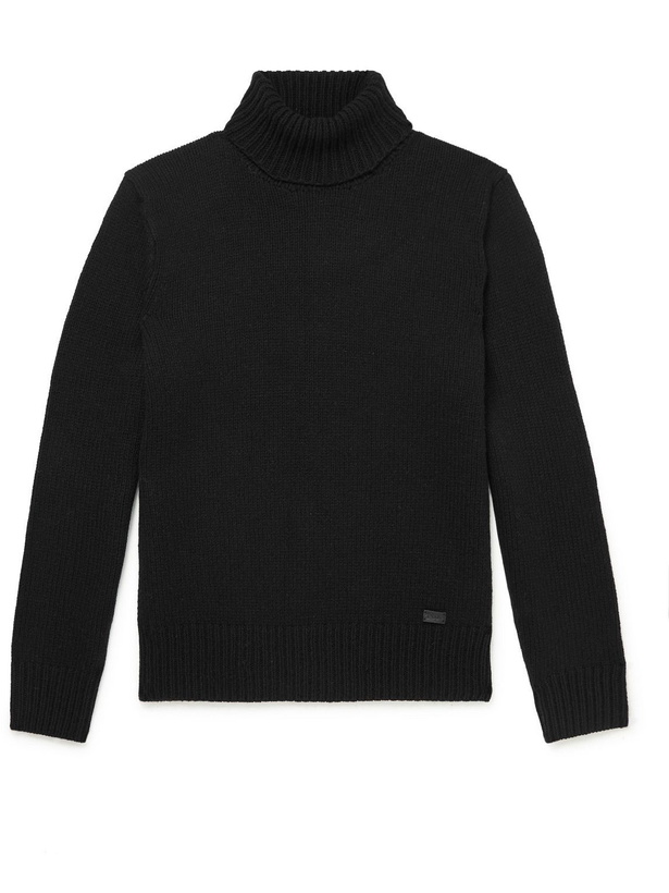 Photo: Polo Ralph Lauren - Cashmere Rollneck Sweater - Black