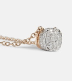 Pomellato - Nudo Solitaire 18kt gold necklace with diamonds