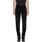 Saint Laurent Black Skinny Cord Trousers