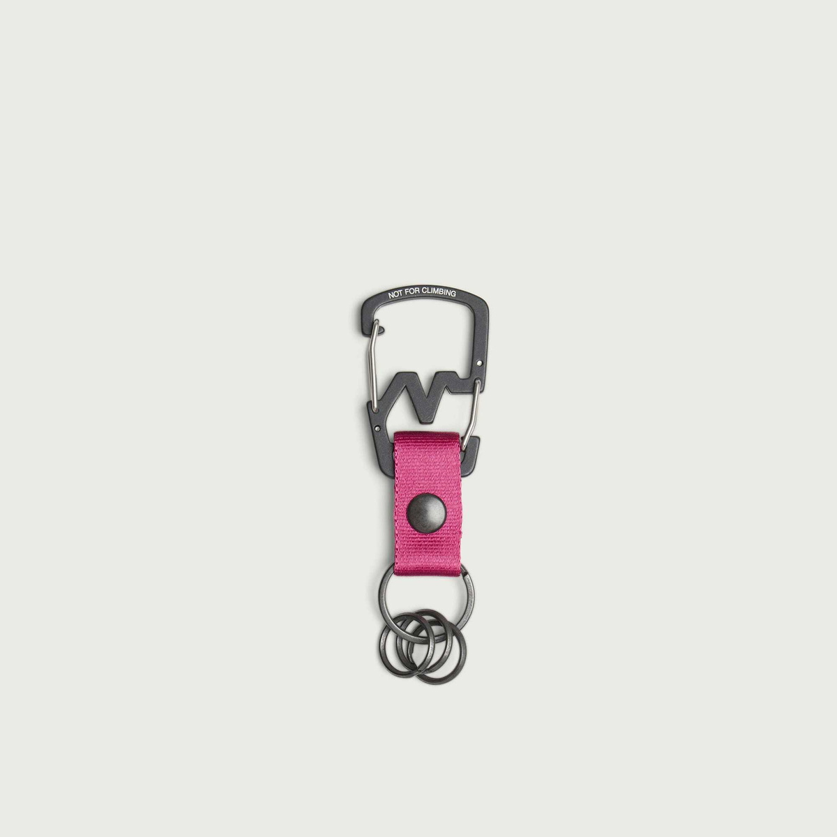 Master-Piece M-Carabiner Key Ring in Pink