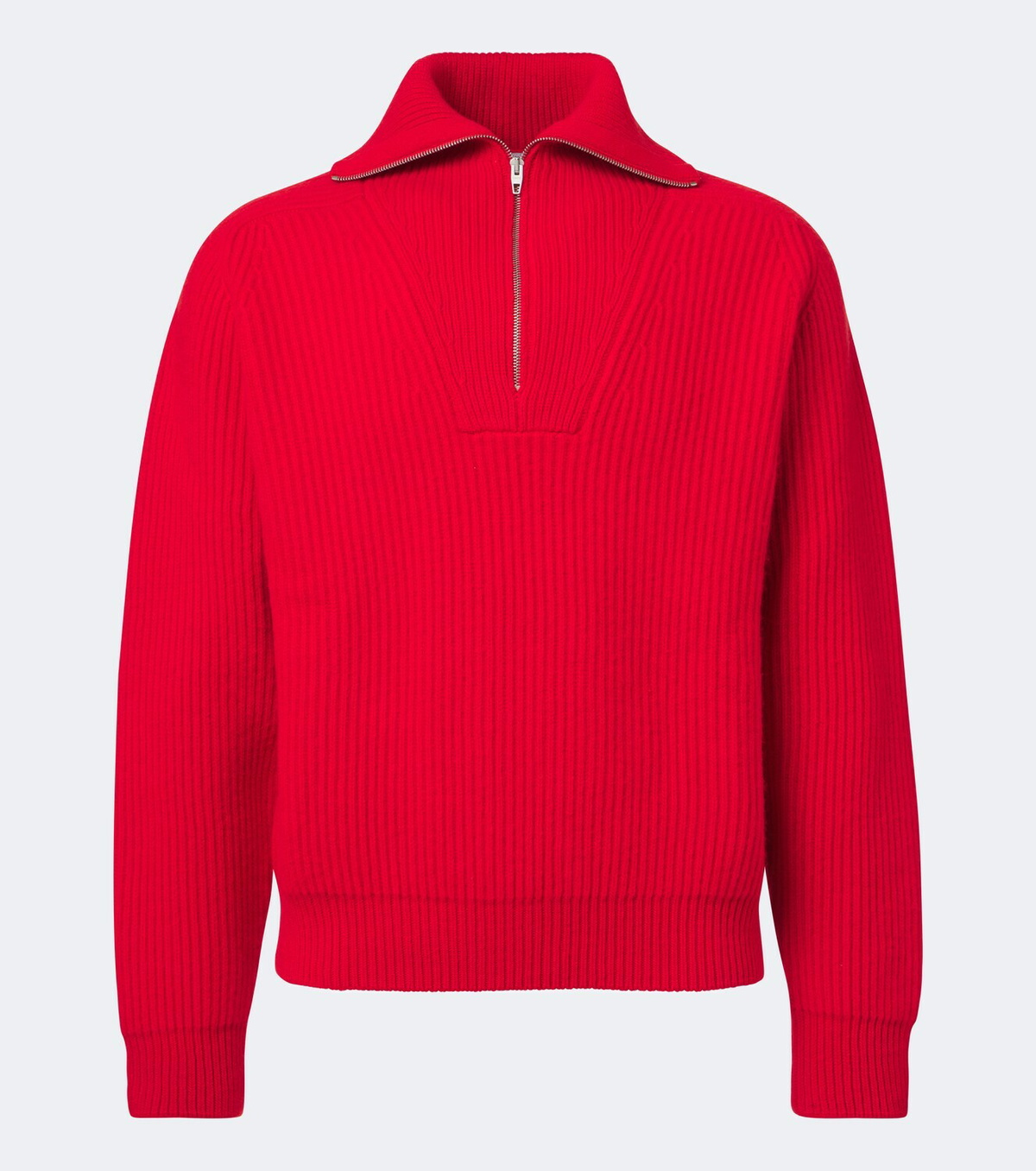 Jil Sander Wool half-zip sweater