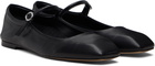 Aeyde Black Uma Mary-Jane Flats