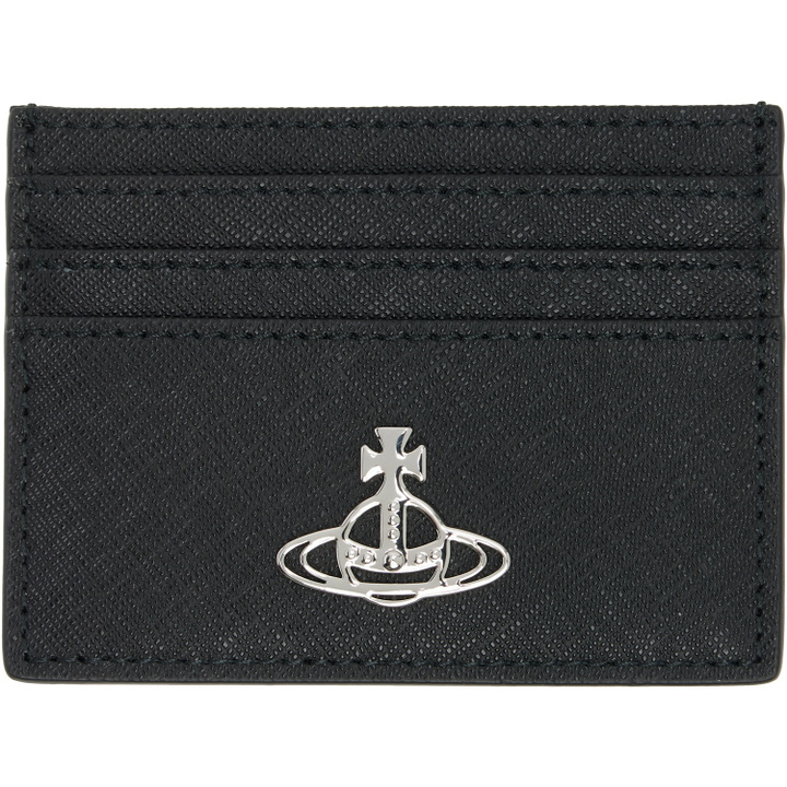 Photo: Vivienne Westwood Black Orb Flat Card Holder