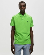 Polo Ralph Lauren Sskccmslm1 Short Sleeve Knit Green - Mens - Polos