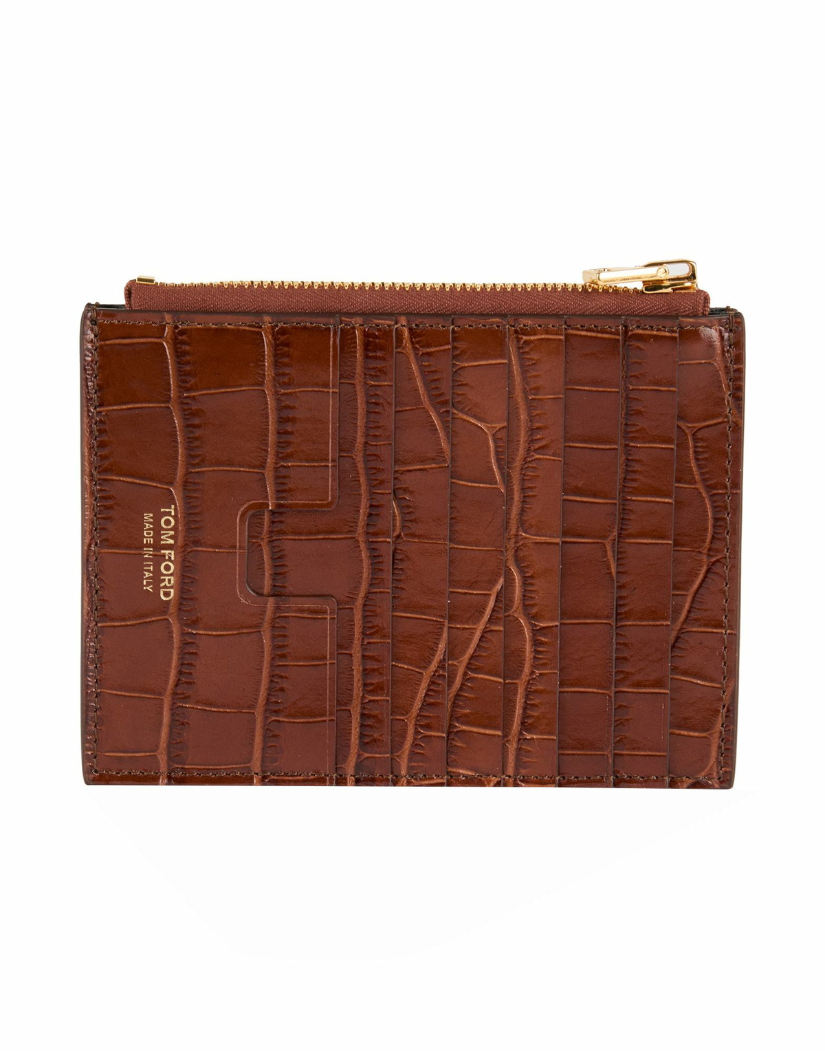 Tom Ford Womens Cardholder in Brown