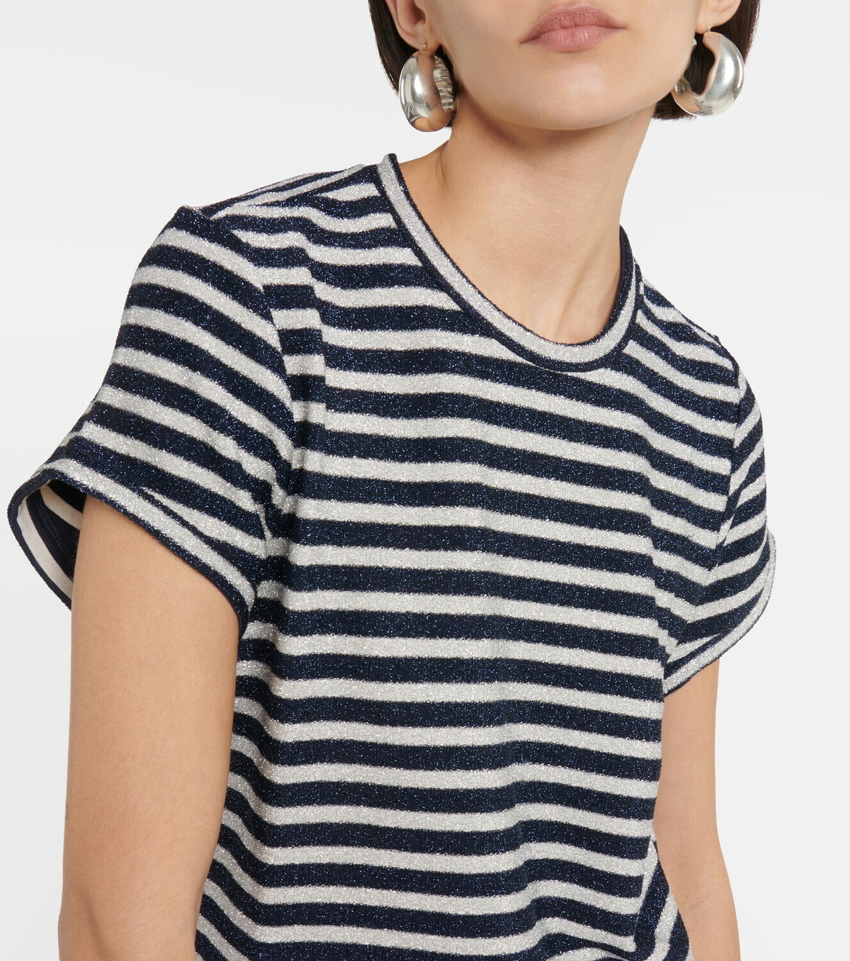 Dorothee Schumacher Endless Shimmer striped jersey top