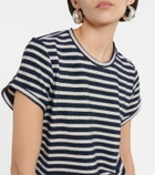 Dorothee Schumacher Endless Shimmer striped jersey top