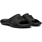 Versace Black Medusa Rubber Slides