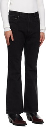 Ernest W. Baker Black Flare Jeans