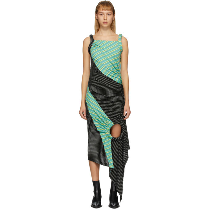 Kiko Kostadinov Mutlicolor Andromeda Draped Dress Kiko Kostadinov Kiko Kostadinov Mutlicolor Andromeda Draped Dress Kiko Kostadinov