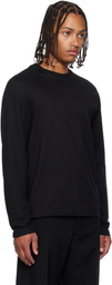 HELIOT EMIL Black Obscura T-shirt