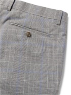GIORGIO ARMANI - Prince of Wales Checked Wool Suit Trousers - Gray - IT 46