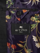 Etro - Embellished Wool and Mohair-Blend Tuxedo Jacket - Black