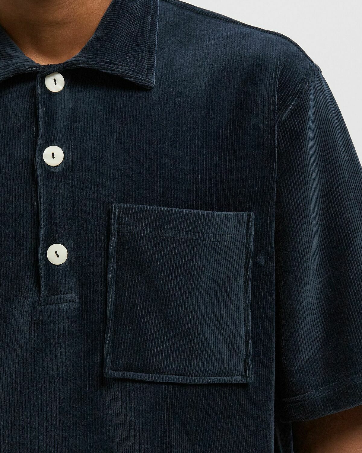 OAS Girona Shirt Blue Mens Shortsleefe