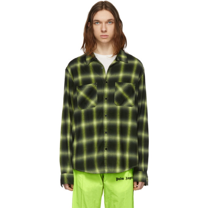 Photo: Amiri Yellow Plaid Shirt