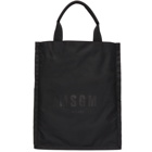 MSGM Black Logo Tote