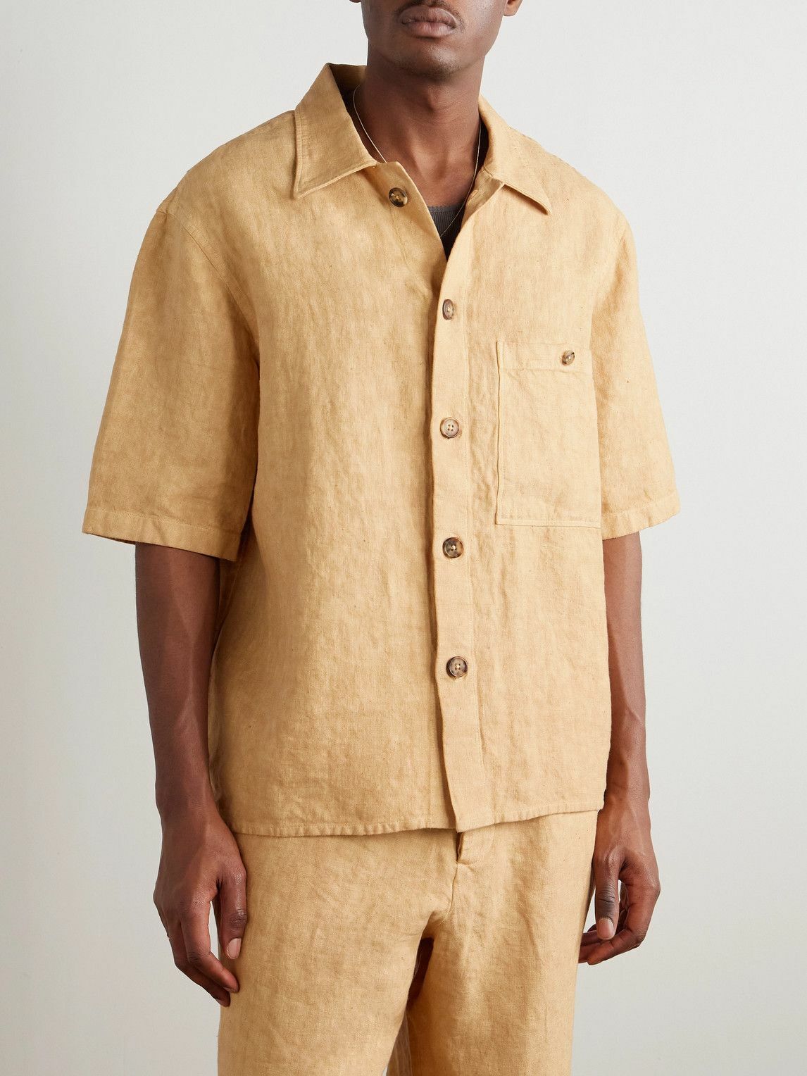 Federico Curradi - Linen Shirt - Neutrals