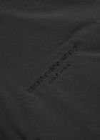 Alexander Wang Logo-embroidered Quilted Shell Jacket Black
