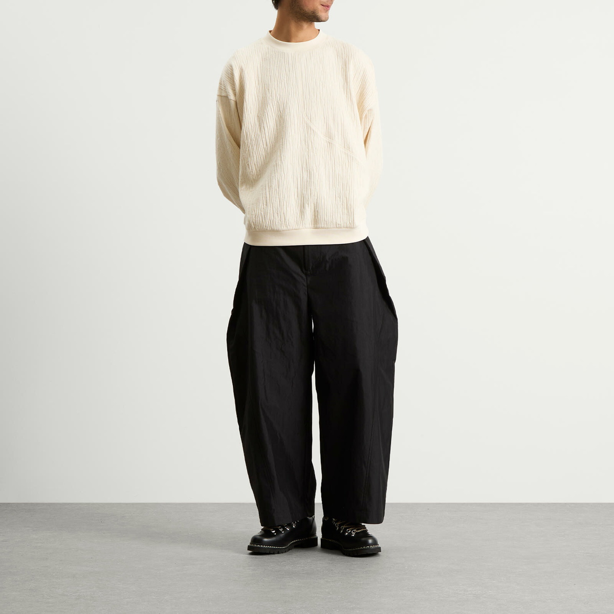 Gander Men's Heaton Sweat in Cream