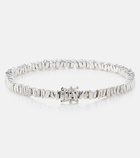 Suzanne Kalan 18kt white gold bracelet with diamonds