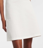Courrèges Cotton piqué polo dress