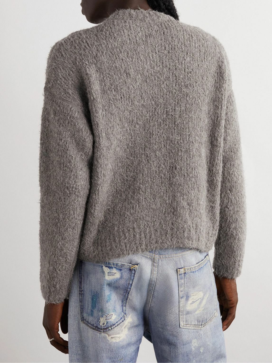 Our Legacy - Sonar Llama Wool-Blend Sweater - Gray Our Legacy