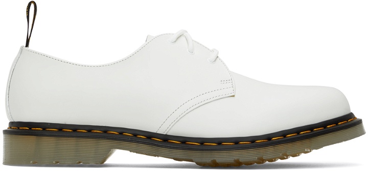 Photo: Dr. Martens White 1461 Iced Smooth Leather Oxfords