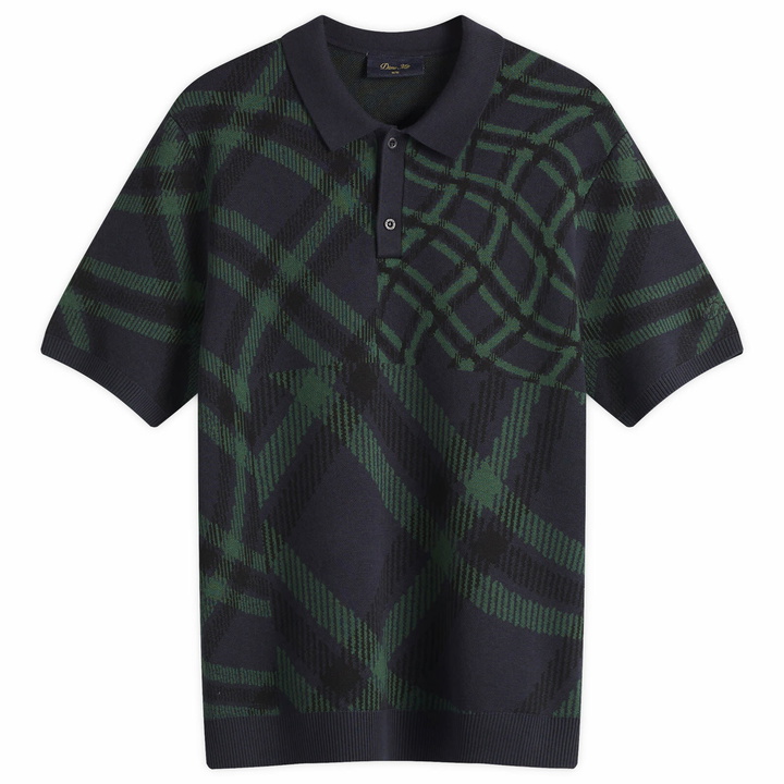 Photo: Dime Men's Antique Polo in Navy Multi