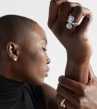Kamyen Mirror Love 18kt white gold ring with diamonds