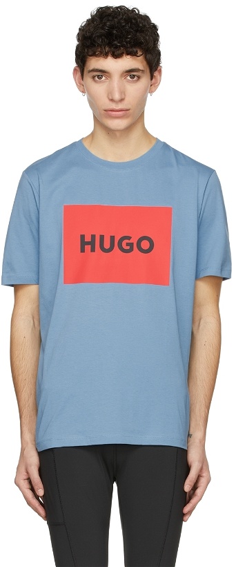 Photo: Hugo Blue Cotton T-Shirt