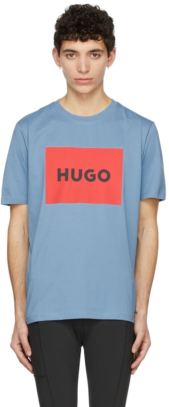 Photo: Hugo Blue Cotton T-Shirt