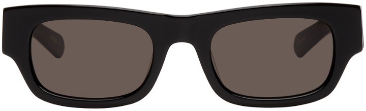 Photo: FLATLIST EYEWEAR Black Frankie Sunglasses