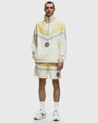 Honor The Gift Brush Poly Track Anorak Yellow/Beige - Mens - Track Jackets