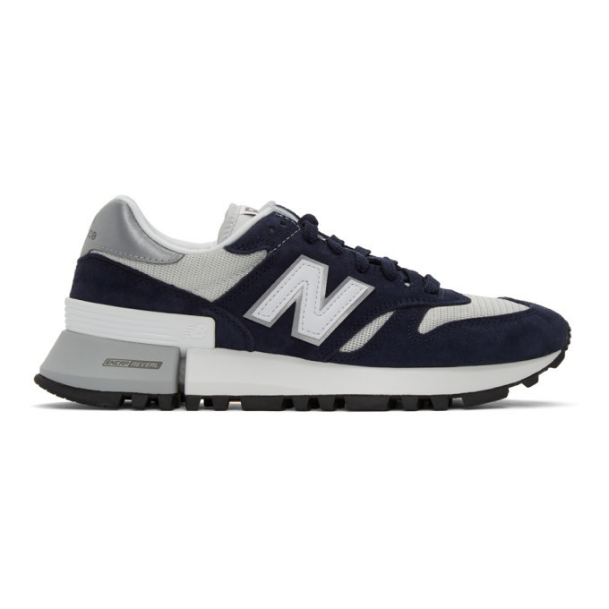 Photo: New Balance Navy and Grey 1300 Sneakers