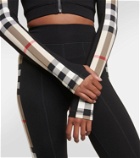 Burberry Burberry Check technical jersey track jacket