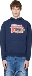 Carne Bollente Navy Hot Slice Hoodie