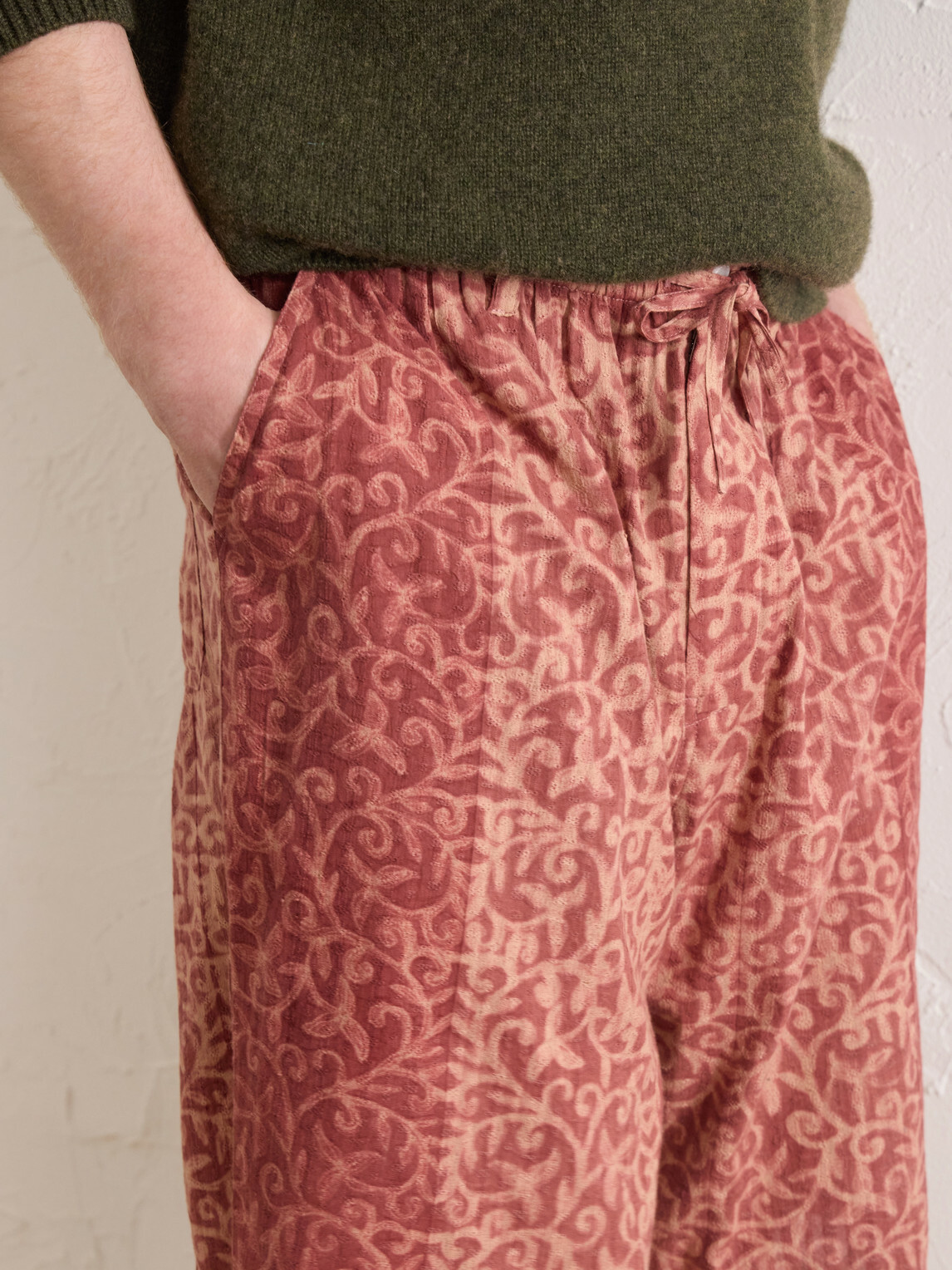 Kardo - Milo Shibori Straight-Leg Printed Cotton Shorts - Orange