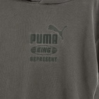 Puma x REPRESENT Graphic Hoodie in Flat Dark Gray