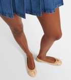 See By Chloé Jodie quilted faux leather ballet flats
