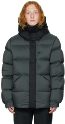 Moncler Gray Madeira Down Jacket