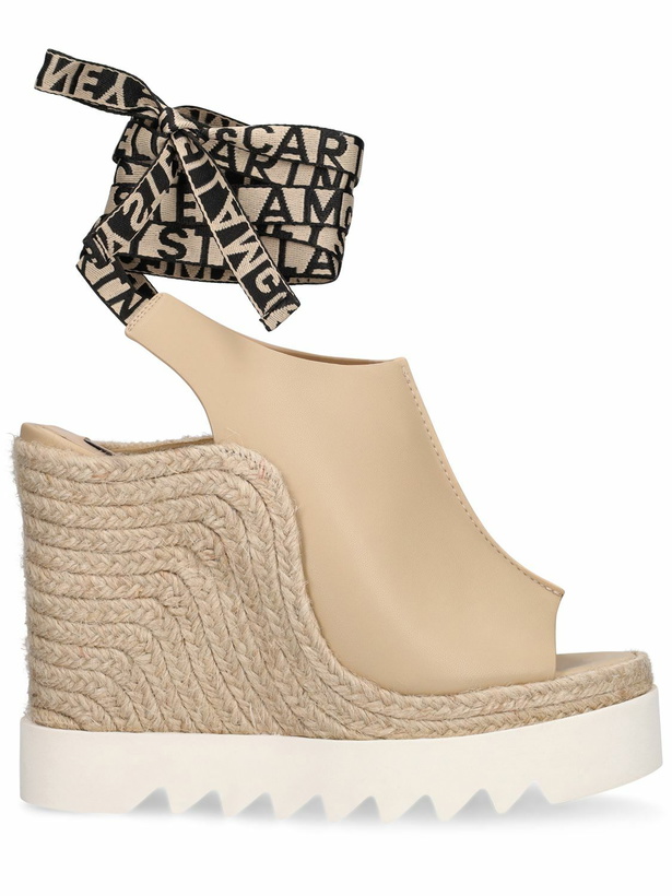 Photo: STELLA MCCARTNEY - 120mm Gaia Recycled Polyester Wedges