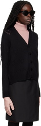 Ernest W. Baker SSENSE Exclusive Black Hearts Cardigan