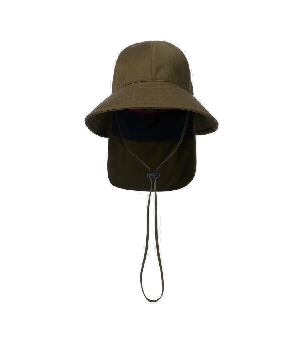 Loro Piana Wool-blend technical bucket hat Loro Piana