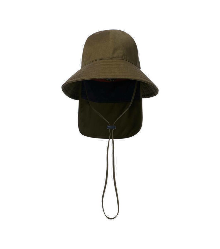 Photo: Loro Piana Wool-blend technical bucket hat