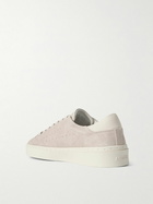 Axel Arigato - Court Leather-Trimmed Suede Sneakers - Neutrals