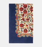 La DoubleJ Windflower Placée linen tablecloth