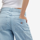 Dickies Women's Herndon Denim Jeans in Vntg Blue