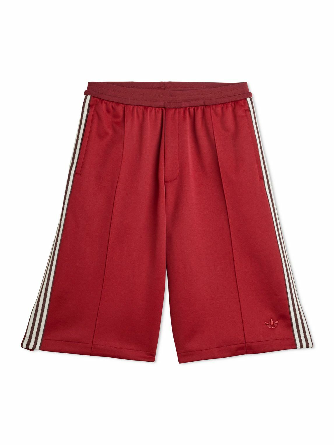 ADIDAS ORIGINALS - Adventure Logo-Embroidered Mesh-Trimmed
