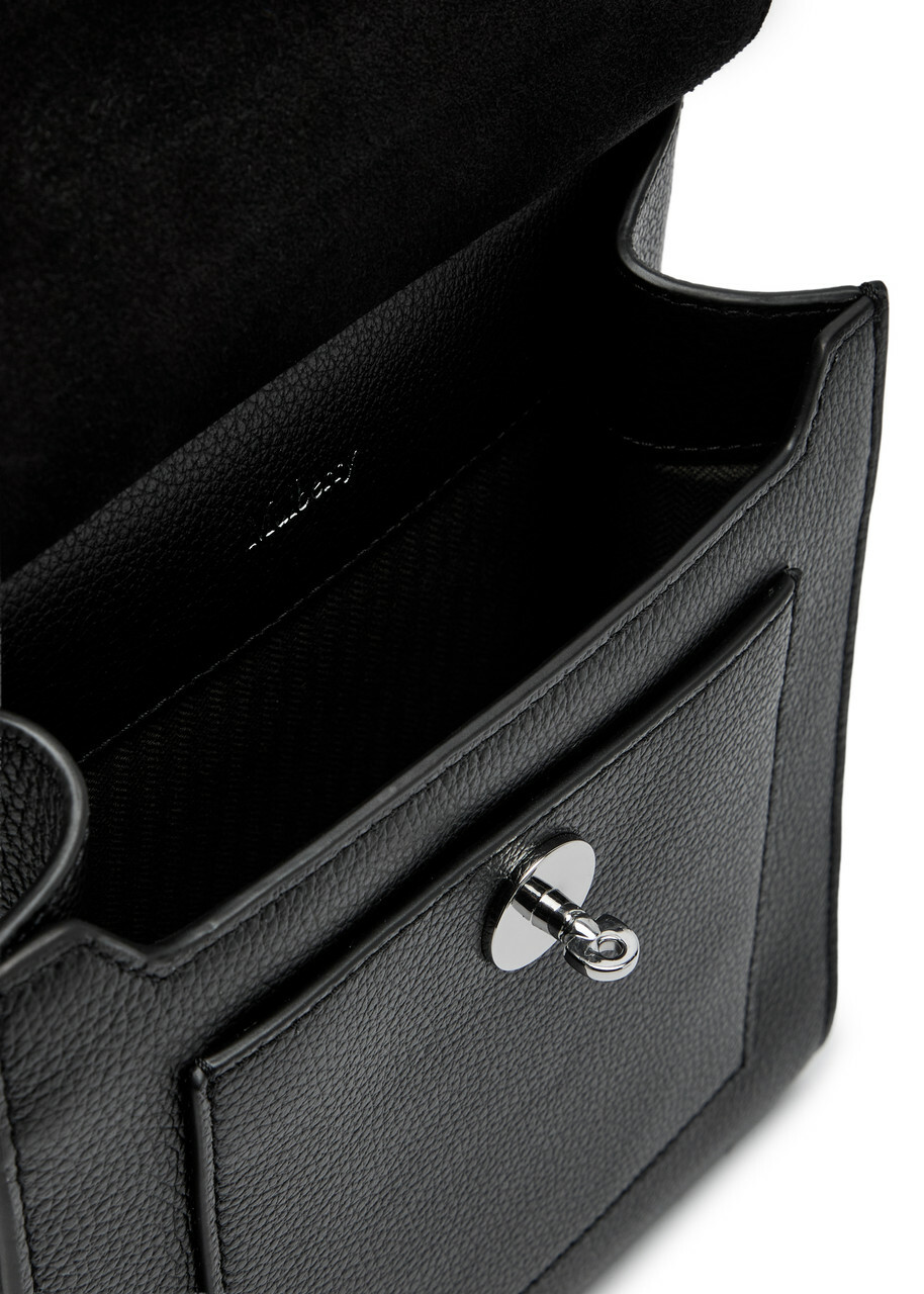 Mulberry Antony Small Grained Leather Cross-body bag - Black - One Size